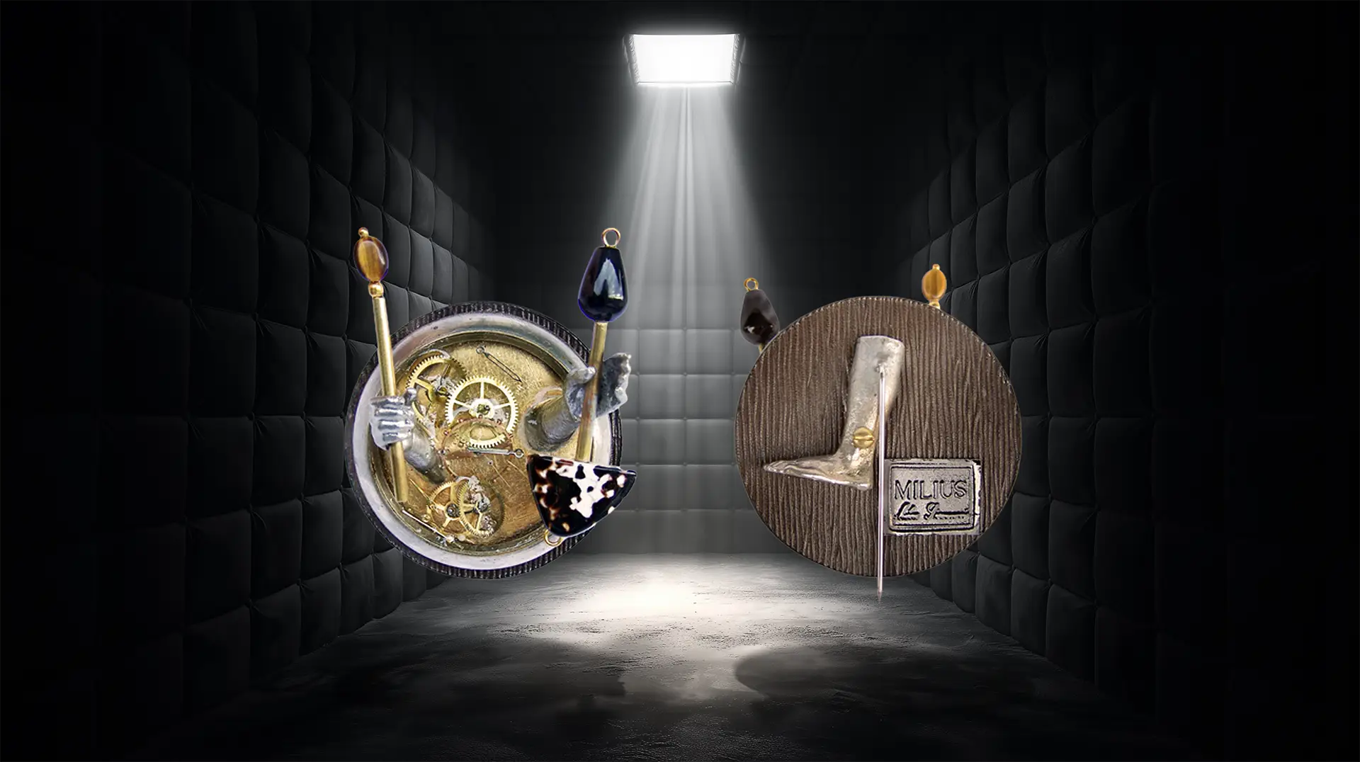Kings and Pawns master image representing fine art, fashion and design through symbolic game pieces and crafted objects