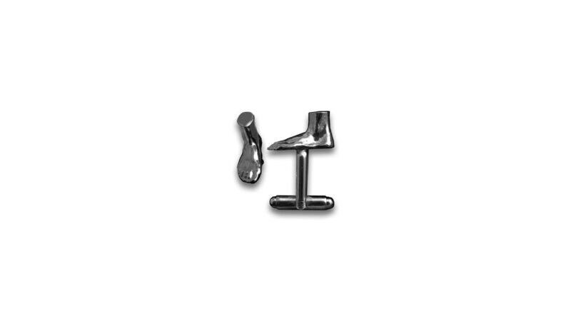 MILIUS Collection, Act I – Emergence, “Emergence I”, sculptural jewellery object by Milan Stamenovic, ruthenium finish