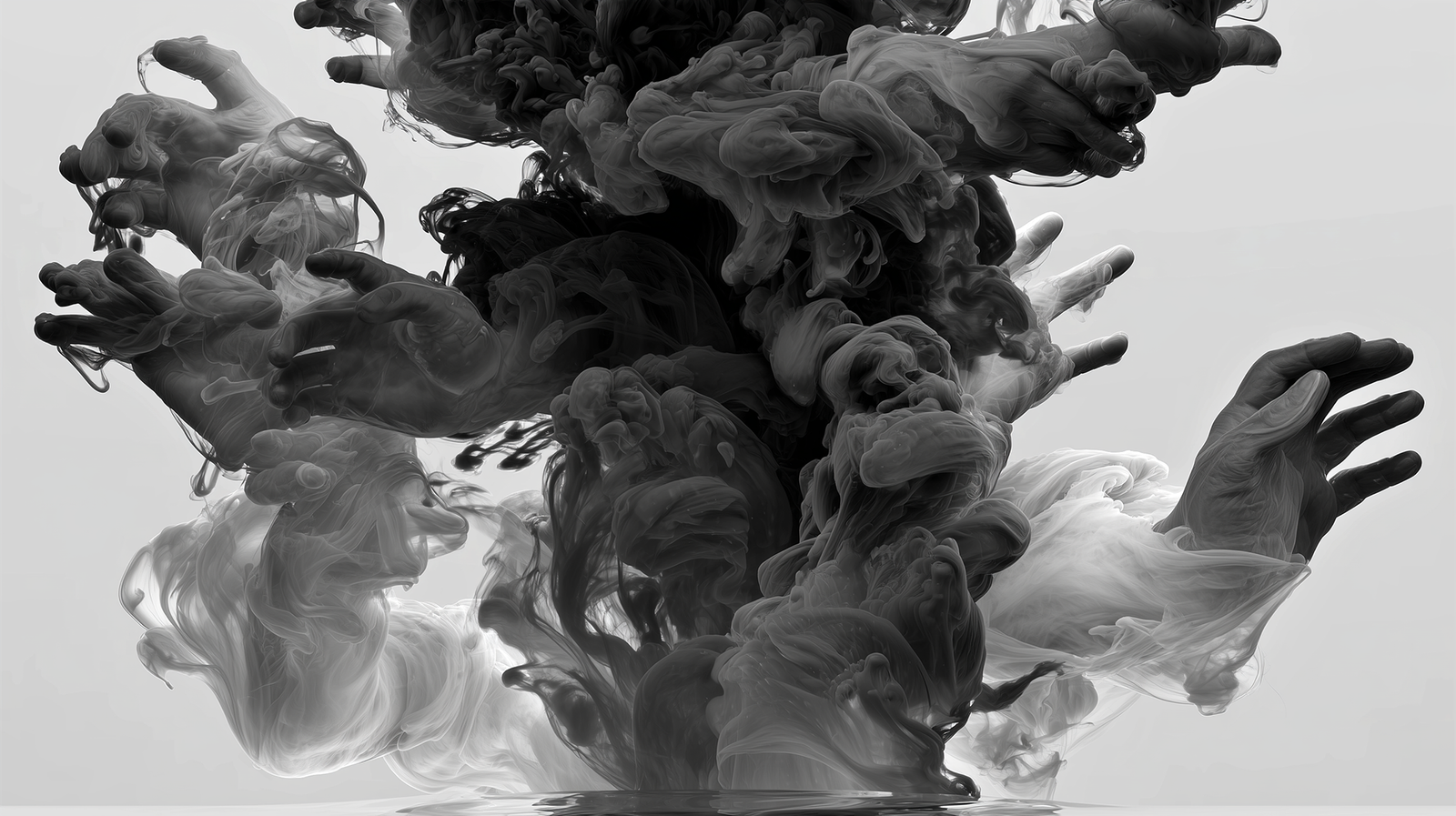 Milius collection master image representing fine art, fashion and design through abstract form and human presence