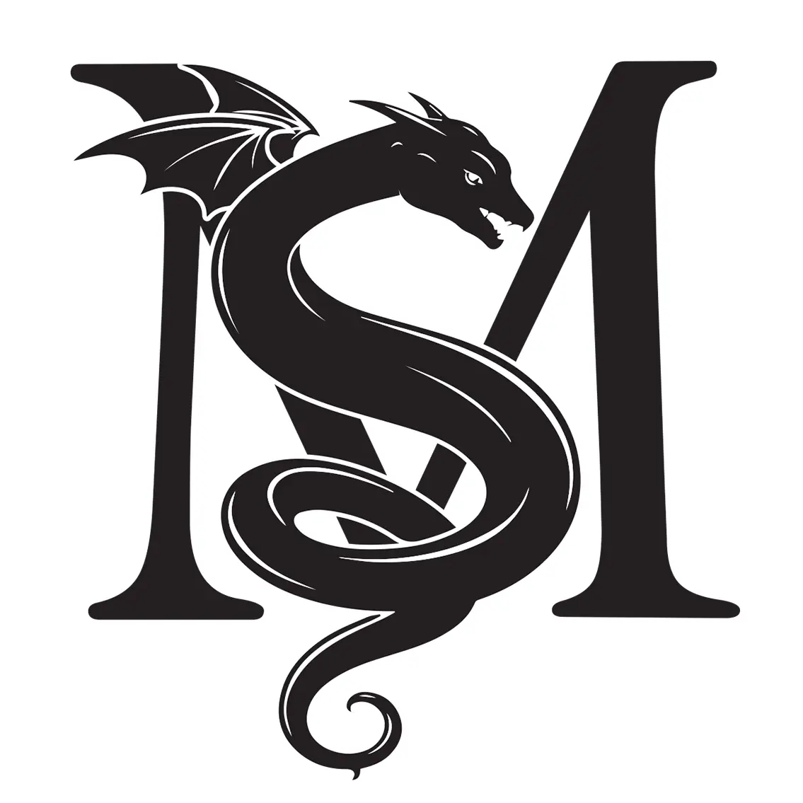 MS monogram representing fine art, fashion and design